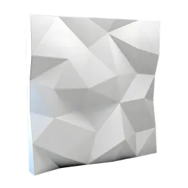 Gypsum panel from art relief 10